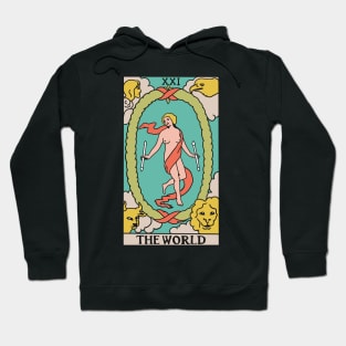 The World Tarot Card - Witchy Magic Hoodie